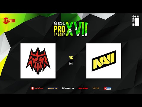 forZe vs. Natus Vincere | ESL Pro League Season 17 | Skupina D - 1. den