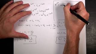 Comparing Trig and Exponential Solutions to the Simple Harmonic Oscillator