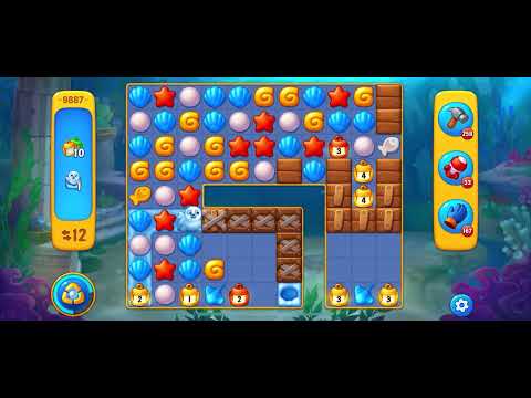 Fishdom level 9887 no boosters フィッシュダム ノーマル