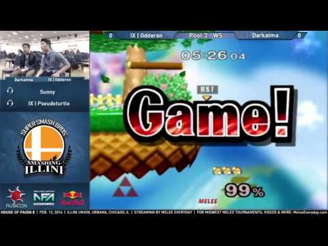 House of Paign 8 - Pool 3, WS: IX | Odderon (Sheik) vs. Darkatma (Fox)