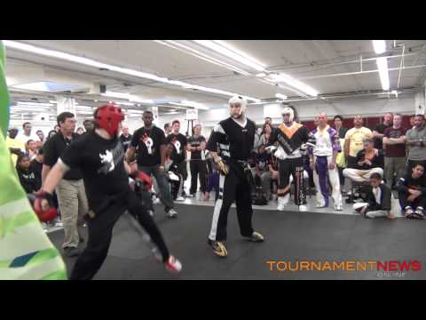 Alexandre Baril vs Ross Levine Men's Sparring at New England Open 2012
