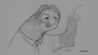 How to Draw Flash - Zootopia in Theatres this Friday!
