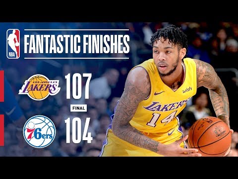 Lakers Seal The Game vs. 76ers With Brandon Ingram Game Winner! | December 7, 2017