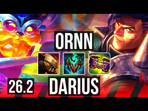 ORNN vs DARIUS (TOP) | NA Grandmaster | 26.2