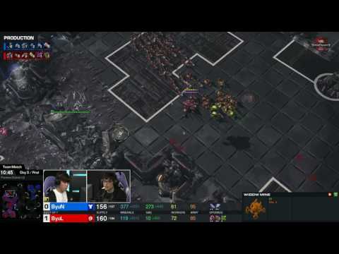 VSL SC2 - ByuN vs ByuL [TvZ] - 2017 S1 Team Match - Finals 2Set