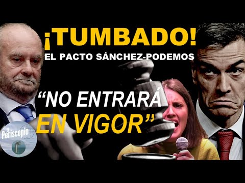 🔥🔥THE "REPLACEMENT" PACT IS OVERTURNED🔥 THE EMERITUS MAGISTRATE CONFIRMS: "IT WILL NOT COME INTO ...