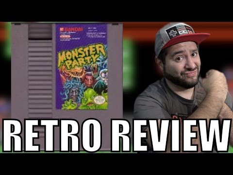 This NES Game is INSANELY Weird! (Monster Party Review)