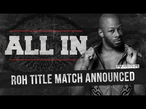 Jay Lethal Will Defend ROH World Title At All In Against Battle Royal Winner
