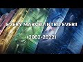 EVERY MARVEL INTRO 2002 2022 Including Moon Knight Morbius And Multiverse Of Madness Concepts