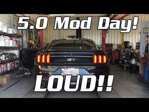 Mustang GT X-Pipe and Roush Mods!!