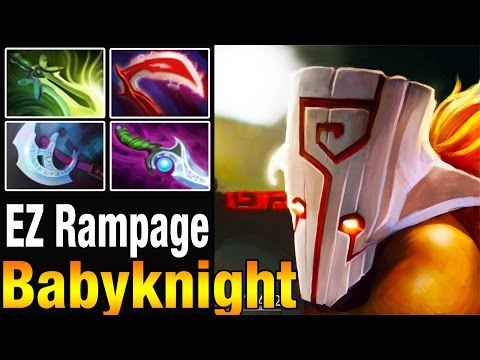 EZ RAMPAGE - Babyknight 7200 MMR Plays a Ranked with Juggernaut - Dota 2