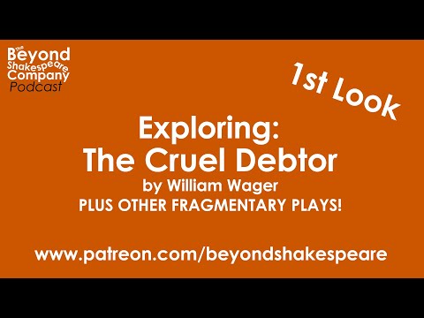 The Cruel Debtor (Beyond Shakespeare, webcam, 2020)