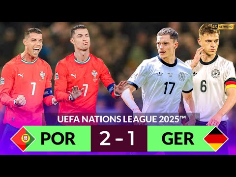 “Cristiano Ronaldo leads Portugal to a legendary comeback against Germany in the UEFA Nations League
