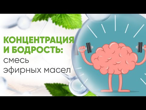 Бодрость и концентрация – смесь эфирных масел 5мл