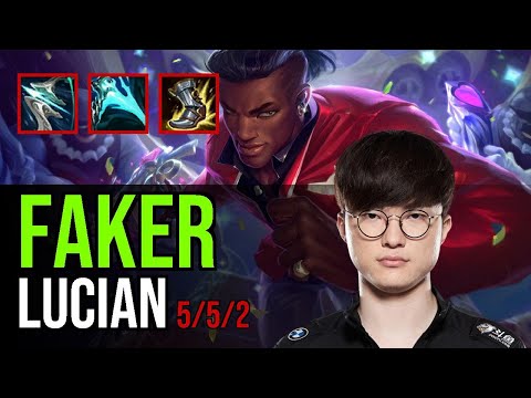 Faker - LUCIAN vs. ZOE Mid | KR Grandmaster