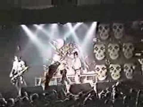 The Misfits - Doyle throws some guy off stage.