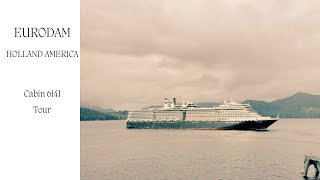 Eurodam HAL cabin 6141 tour