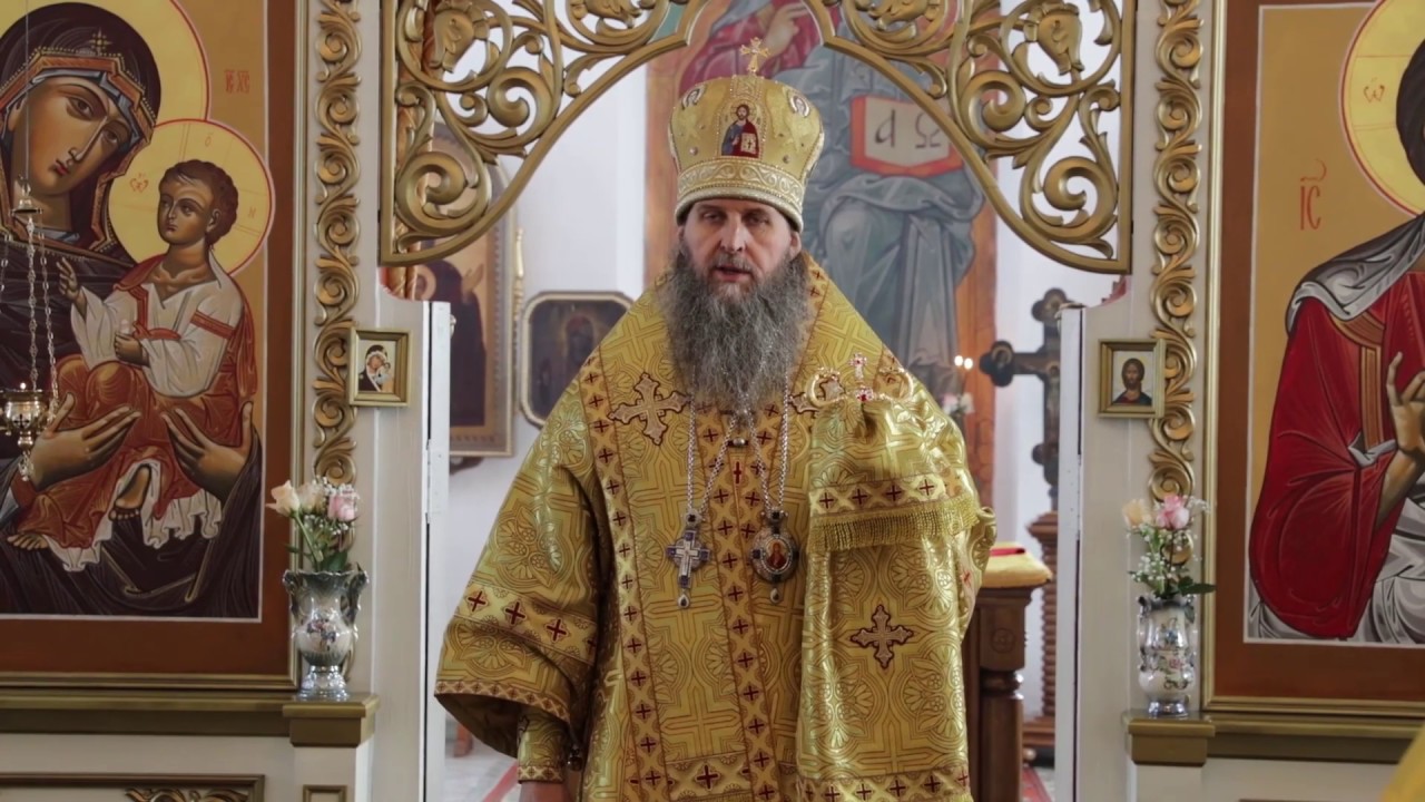 Проповедь в храме Петра и Павла Черемухово