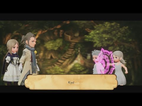 Bravely Default II - 95 - Chapter 2-39 - Side Quest: Blinded by Beauty - Boss: Vespus Hex (Hard)