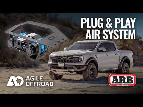 Ranger Raptor On Board Air System | ARB Twin by Agile Offroad