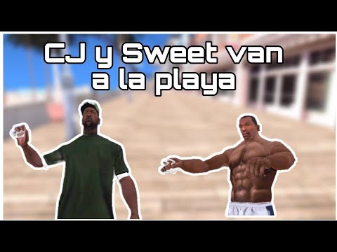 GTA San Andreas Loquendo - CJ y Sweet van a la Playa