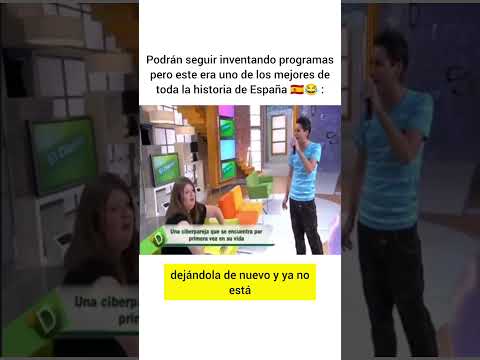 Podrán seguir inventando programas pero este era uno de los mejores de toda la historia de España 🇪🇦