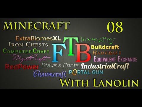 Feed the Beast: Season 2 - Feed the Beast Server Play - Episode 8: Lava Power!