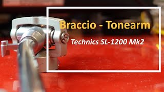 Come acquistare Technics 1200 mk2 - How to buy - Tonearm - P-AM18201K1
