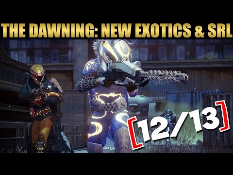 The Dawning New Destiny Event! New Exotics, SRL, and Strike Scoring!
