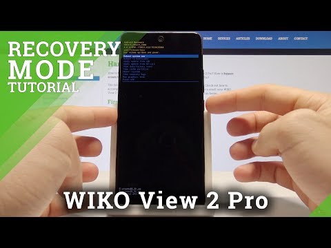 Recovery Mode on WIKO View 2 Pro - Android System Recovery