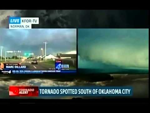 May 6, 2015, Norman, OK, Tornado Live on the Weather Channel - 5:34pm