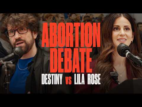 Lila Rose and Destiny Clash on Abortion at UC Irvine | Full Debate