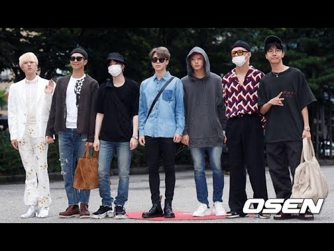 180831 BTS Arriving At Music Bank #1