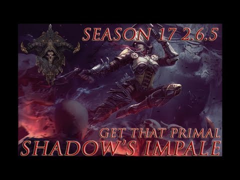 How to Unlock Primals Fast in Season 17! GR70 Demon Hunter Impale!