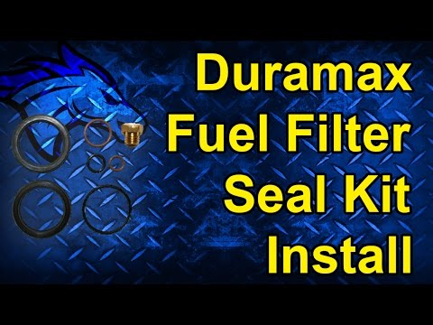 Duramax Fuel Filter Seal Kit Install: 01-10 Duramax #AP0029