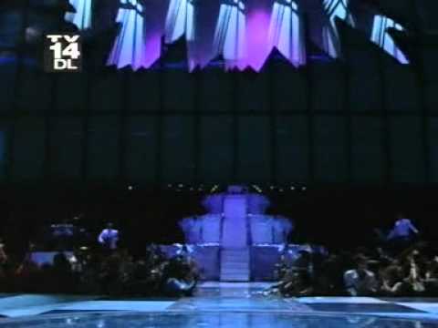 T 59157420 Madonna   2003 08 28   MTV Video Music Awards With Britney Spears, Christina Aguilera and Missy Elliot