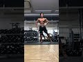 【鬼絞り】JBBFキングオブフィジーク前日のポージング練習でおま。