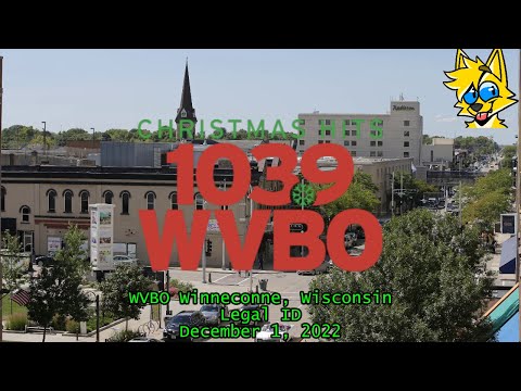 103.9 WVBO | WVBO Winneconne, Wisconsin Legal ID (12/1/22)