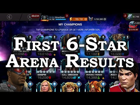 First 6-Star Arena Results | Marvel Contest of Champions