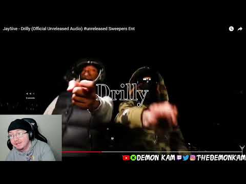 Demon Kam Reacts to Jay5ive - Drilly (Official Unreleased Audio) #unreleased Sweepers Ent