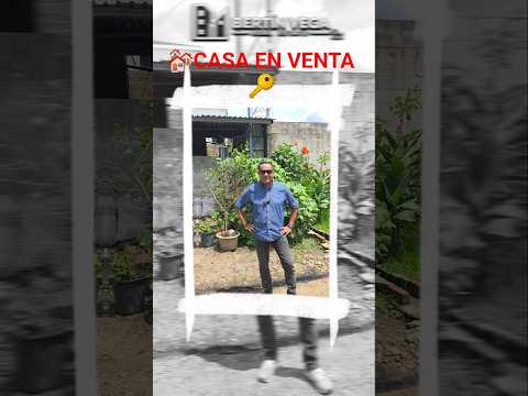 🏘✨️ House For SALE 💯 🔑👉 Located Exactly ➡️ Colonia El Carmen ➡️ El Congo ➡️ Santa Ana ➡️ El Salvador