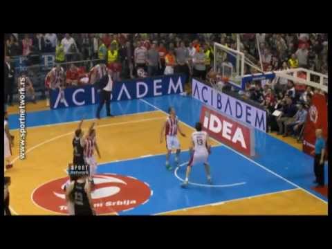 15.04.15 Košarka, Crvena zvezda Telekom - Partizan NIS 68-70