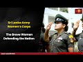 Sri Lanka Army Women S Corps The Brave Women Defending The Nation