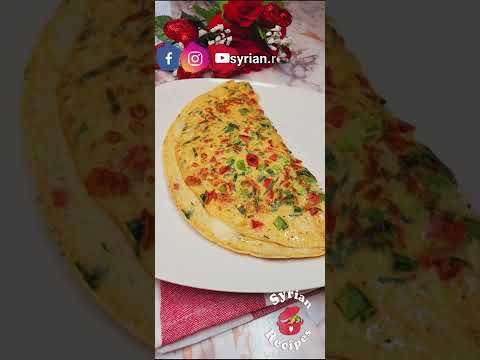 Quick & Simple Breakfast Recipe Suitable for Valantin❤️ day by Syrian Recipe. وصفة فطور سهلة وسريعة