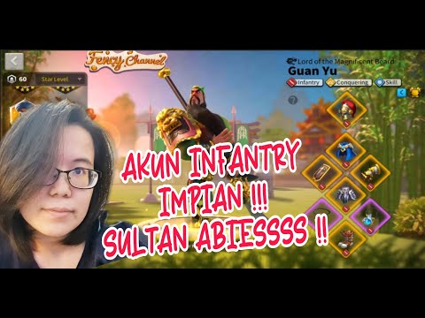 REVIEW AKUN SULTAN OM HOK ! AKUN INFANTRY IMPIAN ! EQUIPMENT FULL SPECIAL TALENT ! ROK INDONESIA