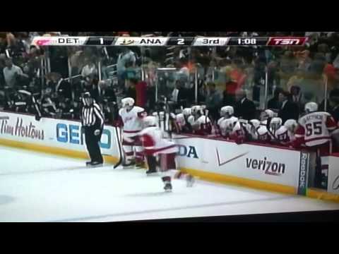 stanley cup playoffs 2013 game 1  detroit red wings vs anaheim ducks  30/04/2013