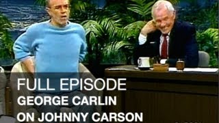 JOHNNY CARSON FULL EPISODE: George Carlin Stand Up Comedy, Dog Climber, Johnny Carson's Tonight Show