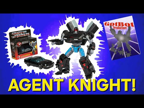 Transformers/Knight Rider Collaborative Agent Knight - GotBot True Review NUMBER 1233