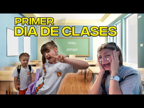 PRIMER DIA DE CLASES DE MIS HIJOS - FAMILIA FERRO