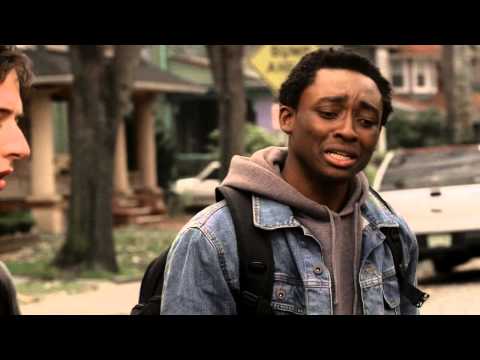 The Sopranos - AJ and his friends beat up some black Kid